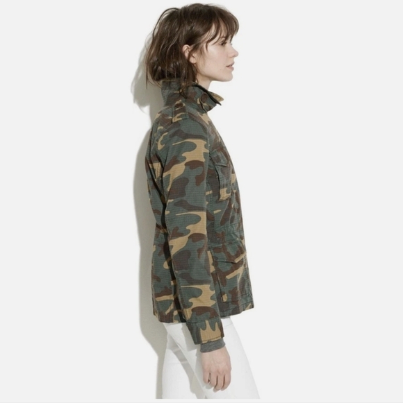 Madewell Camouflage Outbound Utility Jacket - Picture 2 of 10